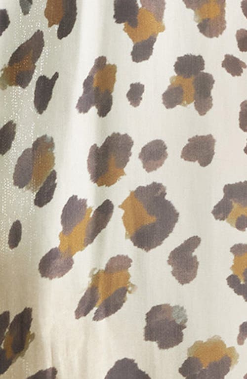 Kobi Halperin Wacks Ombre Leopard-print Jacket In Brown Multi