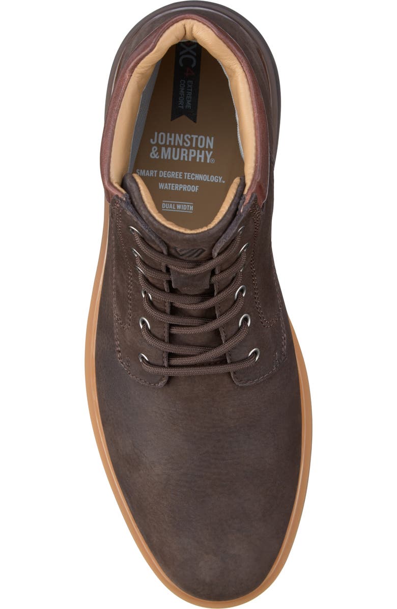 Johnston & Murphy Henson XC4 Waterproof Chukka Boot, Alternate, color, Brown Waterproof Nubuck