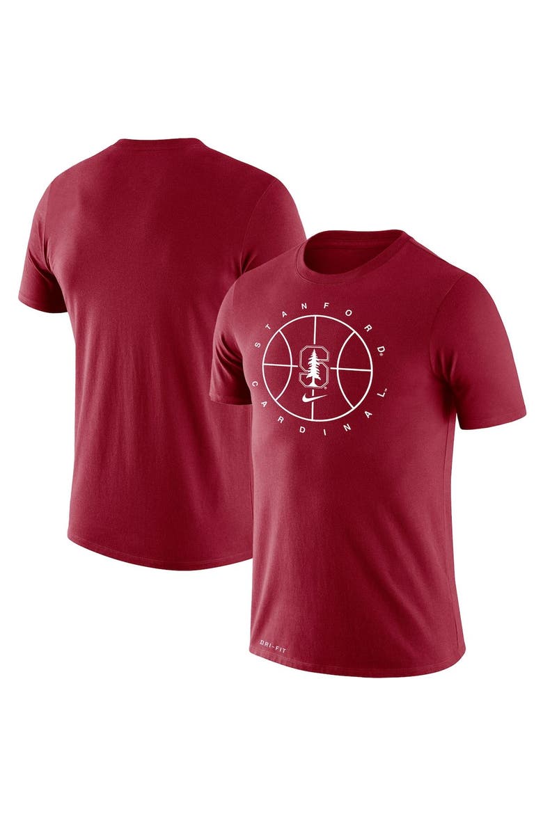 Men's Nike Cardinal Stanford Cardinal Basketball Icon Legend Performance T-Shirt, Main, color, Cardinal