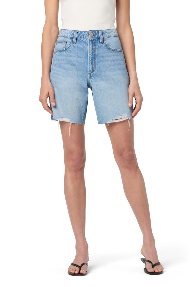 Demin Bermuda Shorts, Main, color, PHOEBE