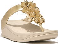 FitFlop Fino Bauble-bead toe-post sandals