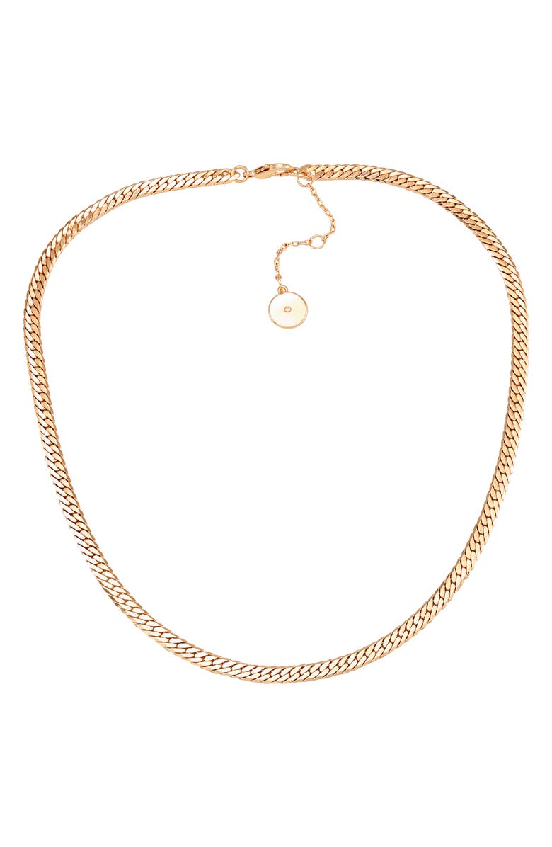 Vince Camuto Snake Chain Necklace, Main, color, 