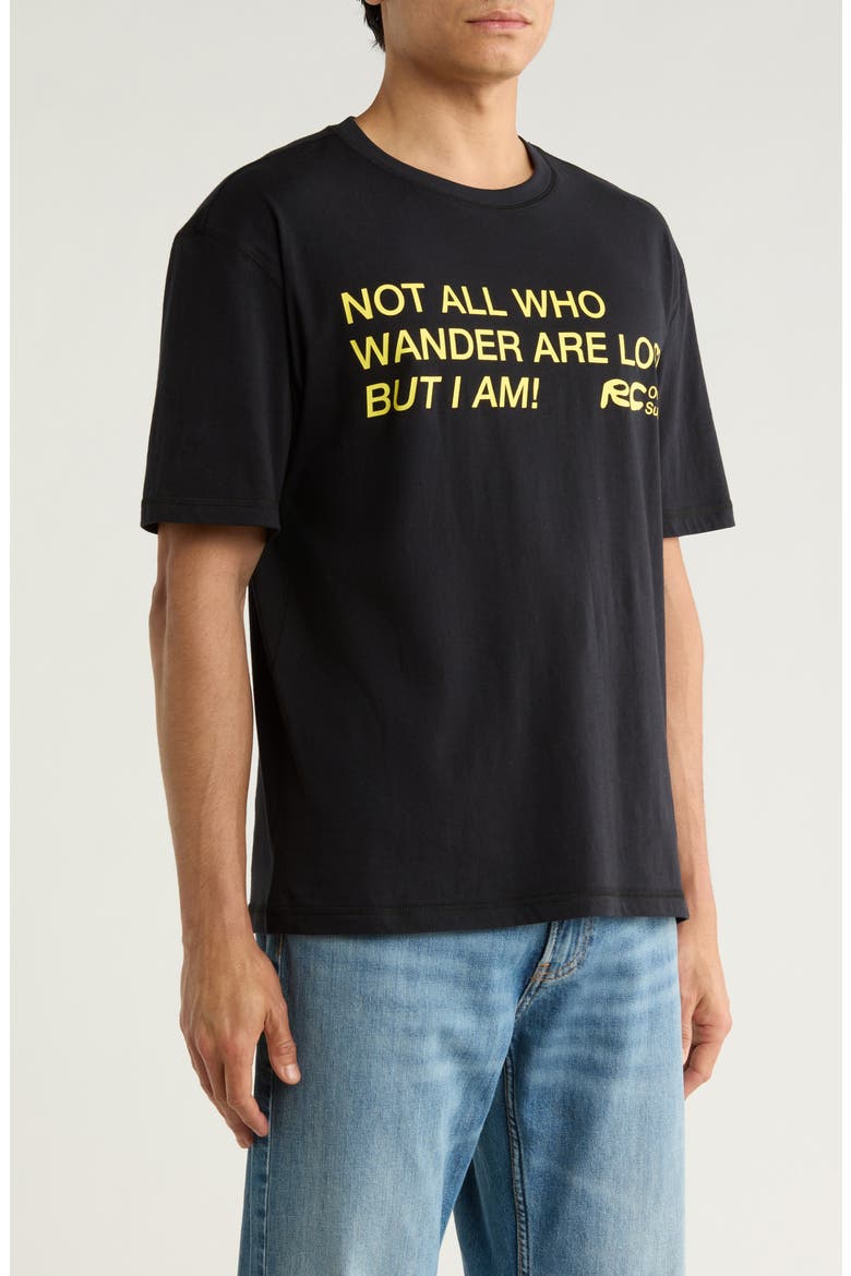 Lost Graphic T-Shirt, Alternate, color, BLACK