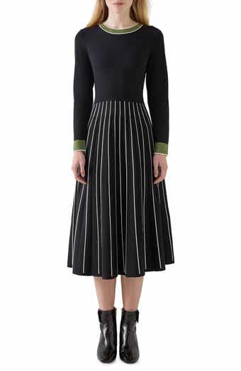Fara Long Sleeve Sweater Dress