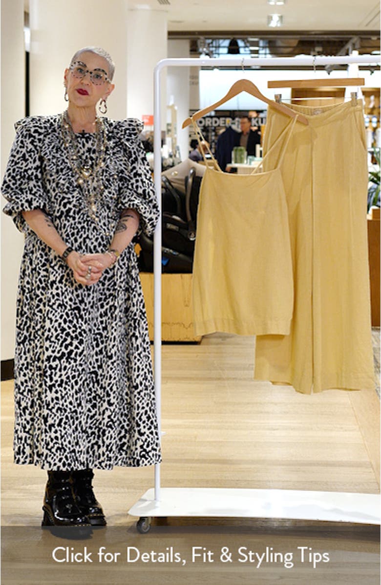 Sightseer Longline Square Neck Top & Wide Leg Pants Set, sales video thumbnail