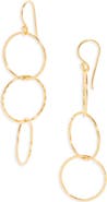 Kiara by Ki-ele Trinity Trio Linear Drop Earrings