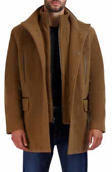 Cole Haan Signature Plush Wool Blend Coat