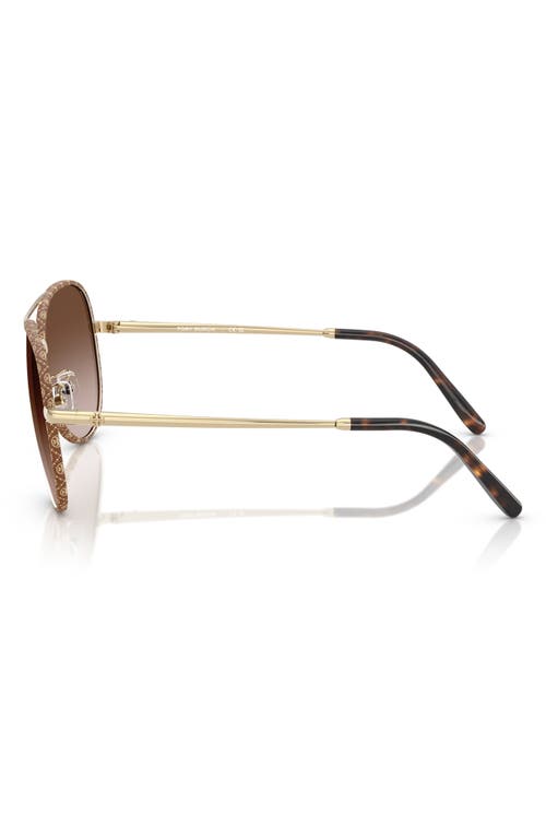 Tory Burch 60mm Pilot Sunglasses