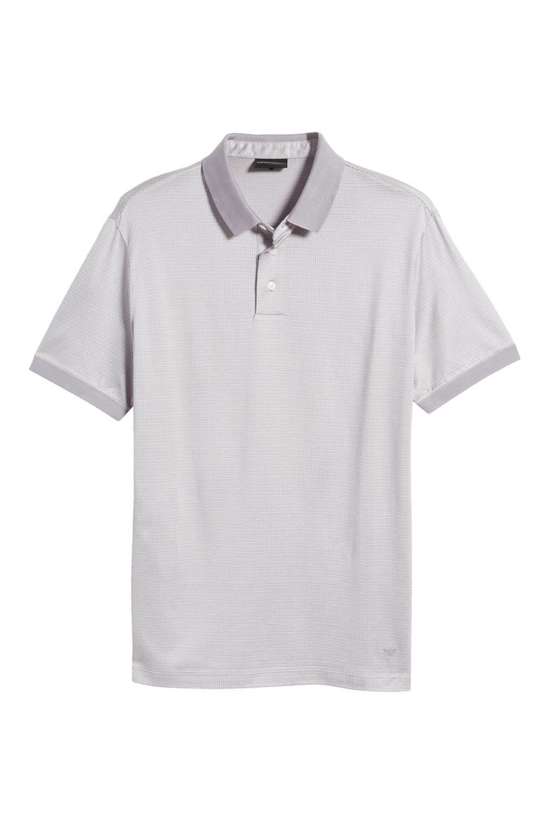Micro Pattern Polo, Alternate, color, LILAC