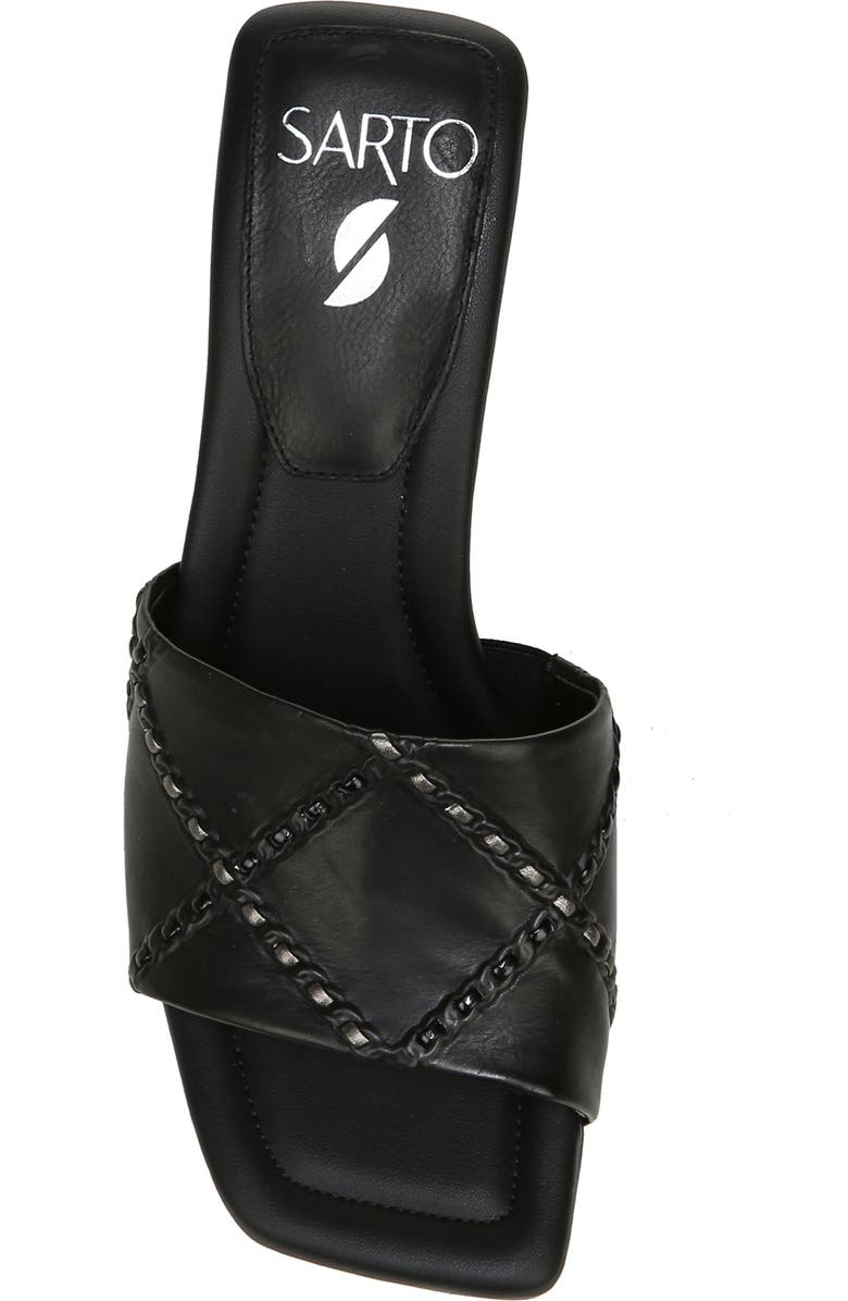 SARTO by Franco Sarto A-Betty Square Toe Slide Sandal, Alternate, color,