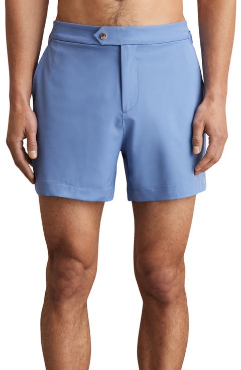 Sun Flat Front Swim Trunks