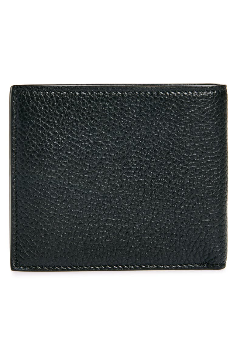 T-Line Soft Grain Leather Bifold Wallet, Alternate, color, 1N001 BLACK
