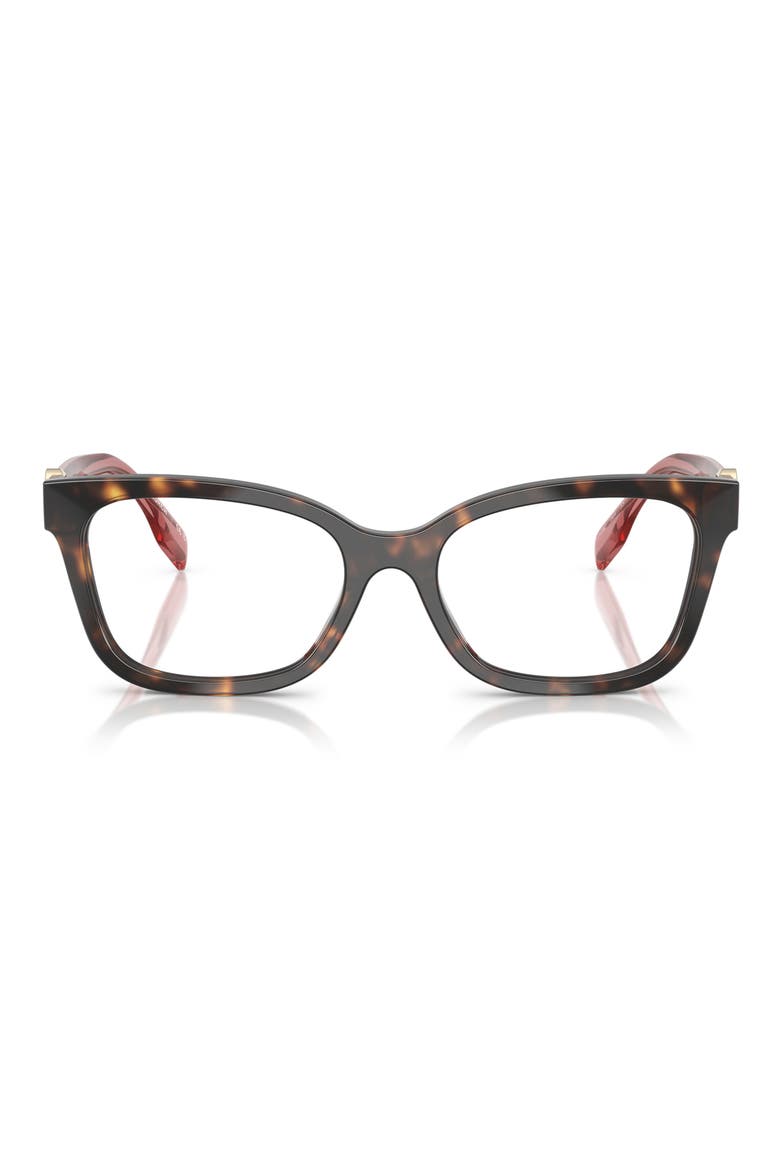 49mm Square optical glasses, Main, color, HAVANA