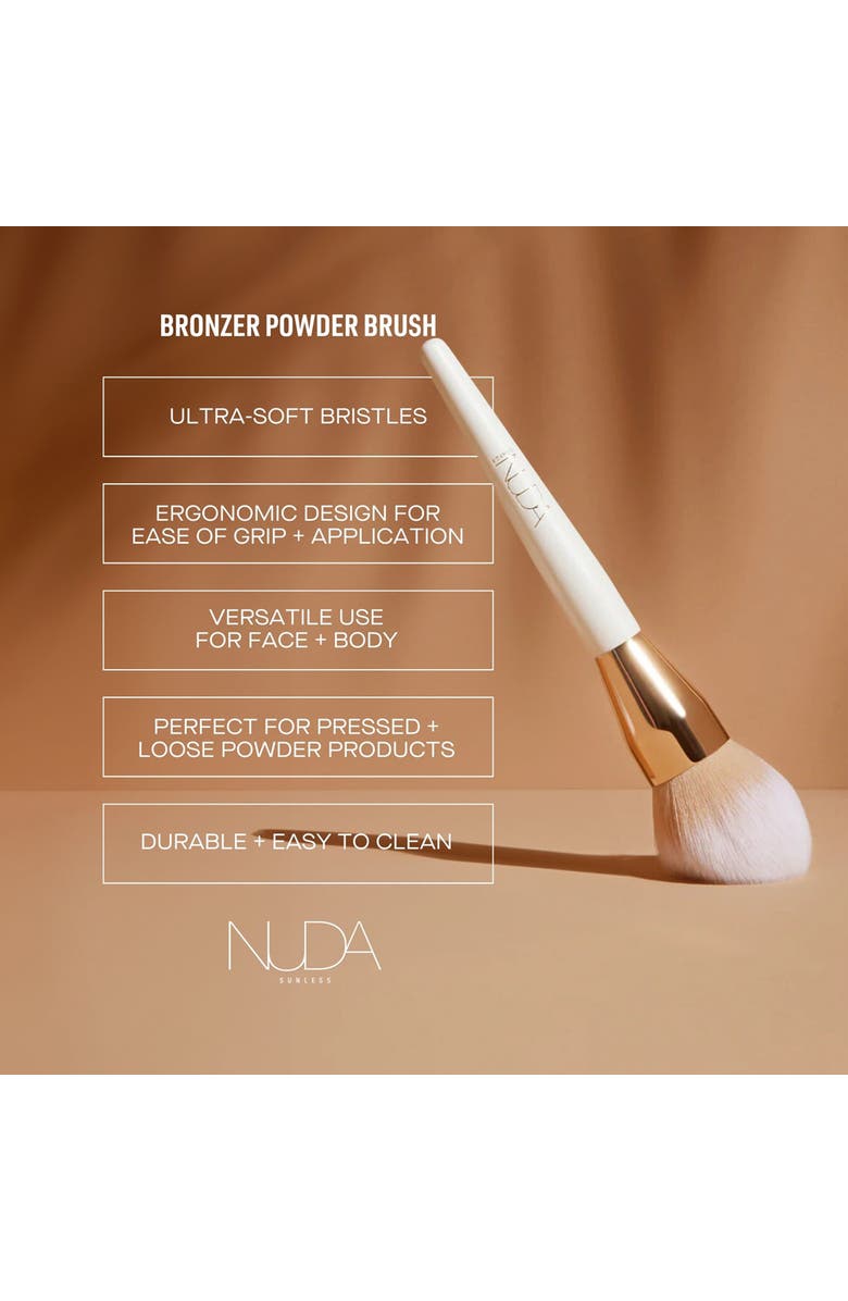 Nuda Bronzing Powder Brush 1pc, Alternate, color, NO COLOR