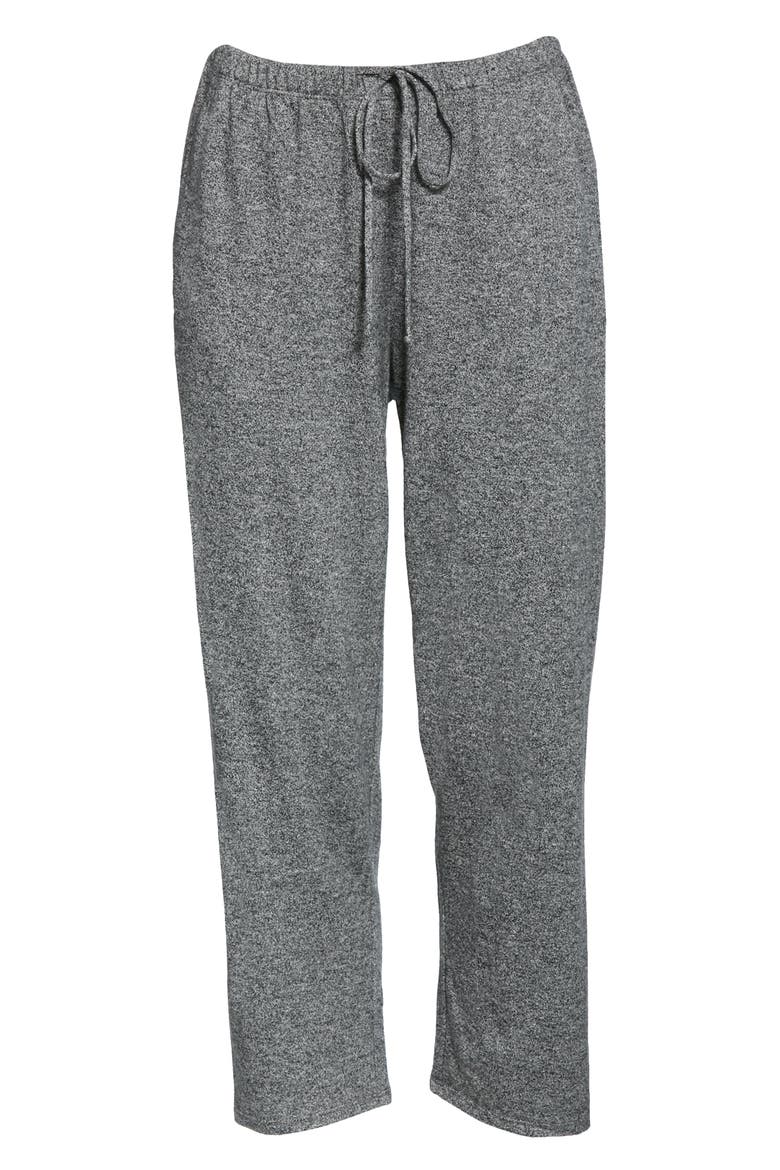 Slouchy Crop Pants, Alternate, color, ASH