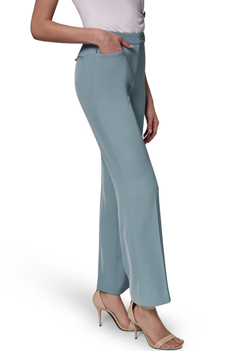 Straight Leg Ankle Pants, Alternate, color, WATERLILY