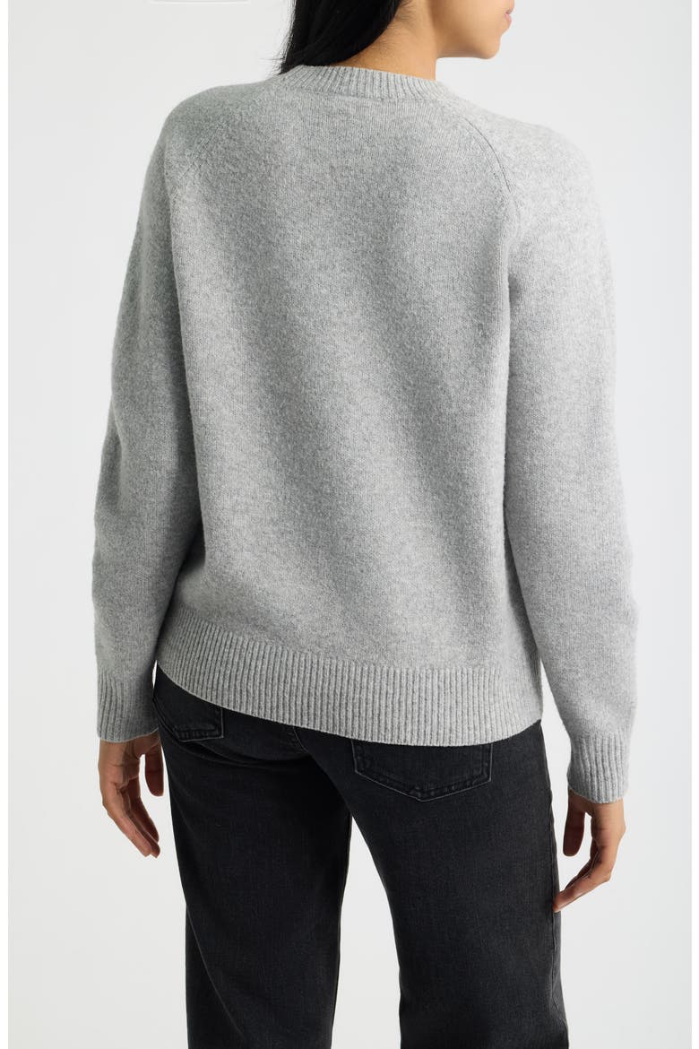 Crewneck Sweater, Alternate, color, H.GREY