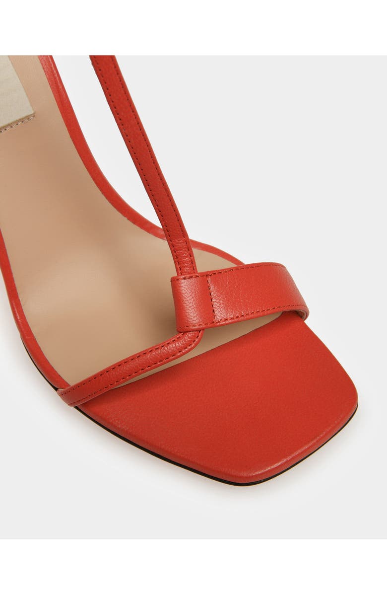 Bally Natalia Leather Sandals, Alternate, color, Orange