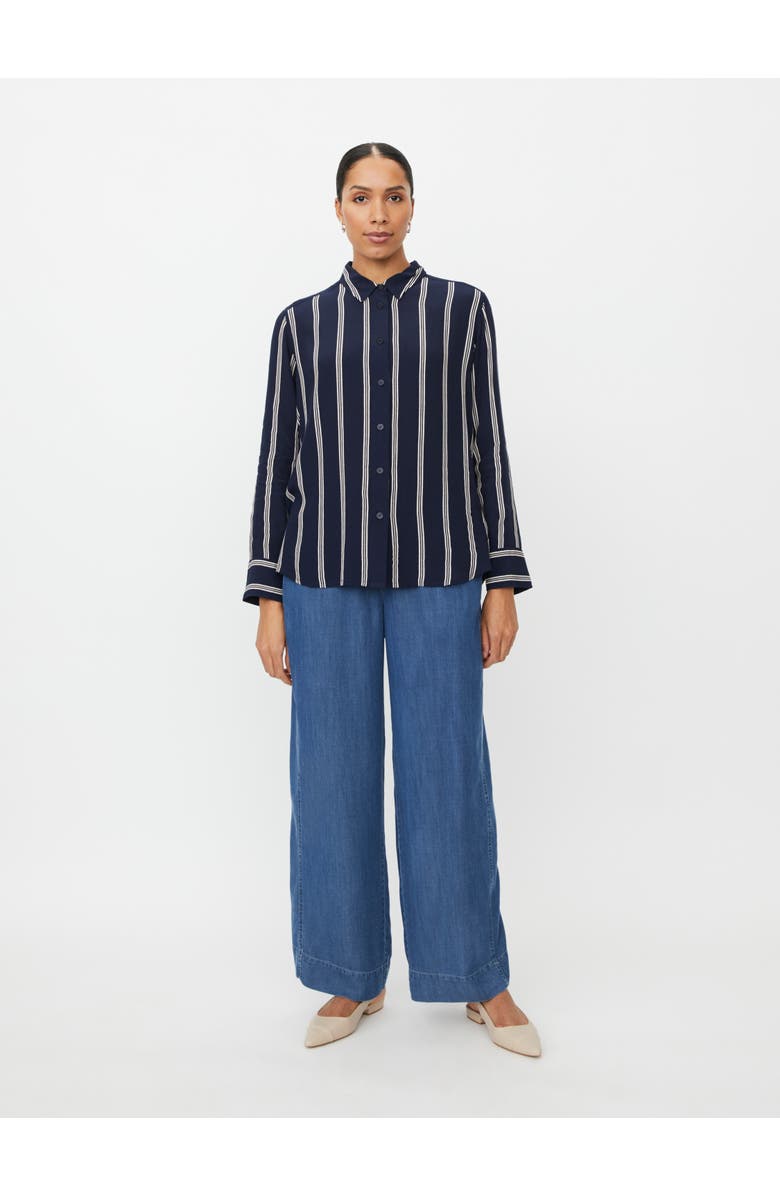 Masai Copenhagen MaIrvela Striped Shirt, Alternate, color, Navy Blazer
