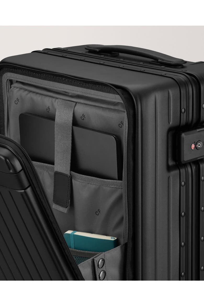 The Carry-on X Suitcase, Alternate, color, Black / Black