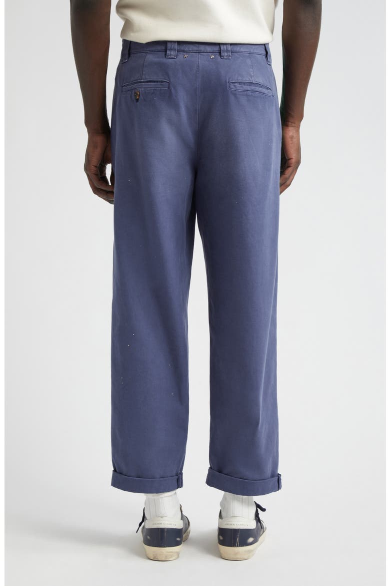Journey Splatter Cotton Chinos, Alternate, color, BLUE