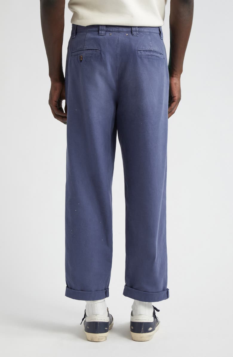 Golden Goose Journey Splatter Cotton Chinos, Alternate, color,