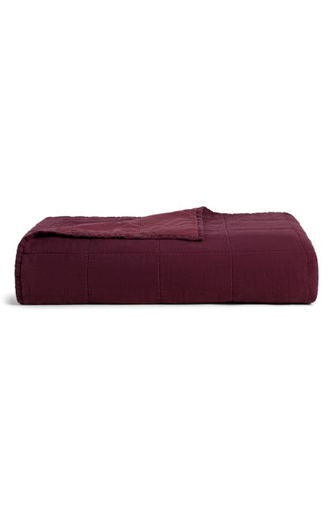 Linen Box Quilted Sham Set