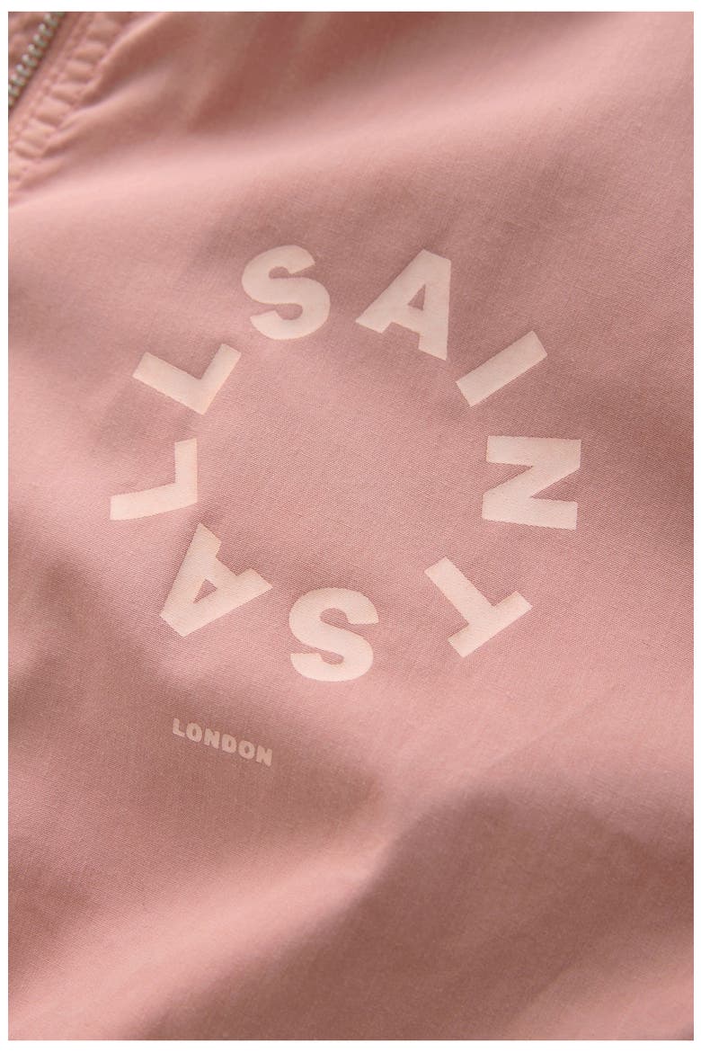Kids' Tierra Logo Bomber Jacket, Alternate, color, PINK