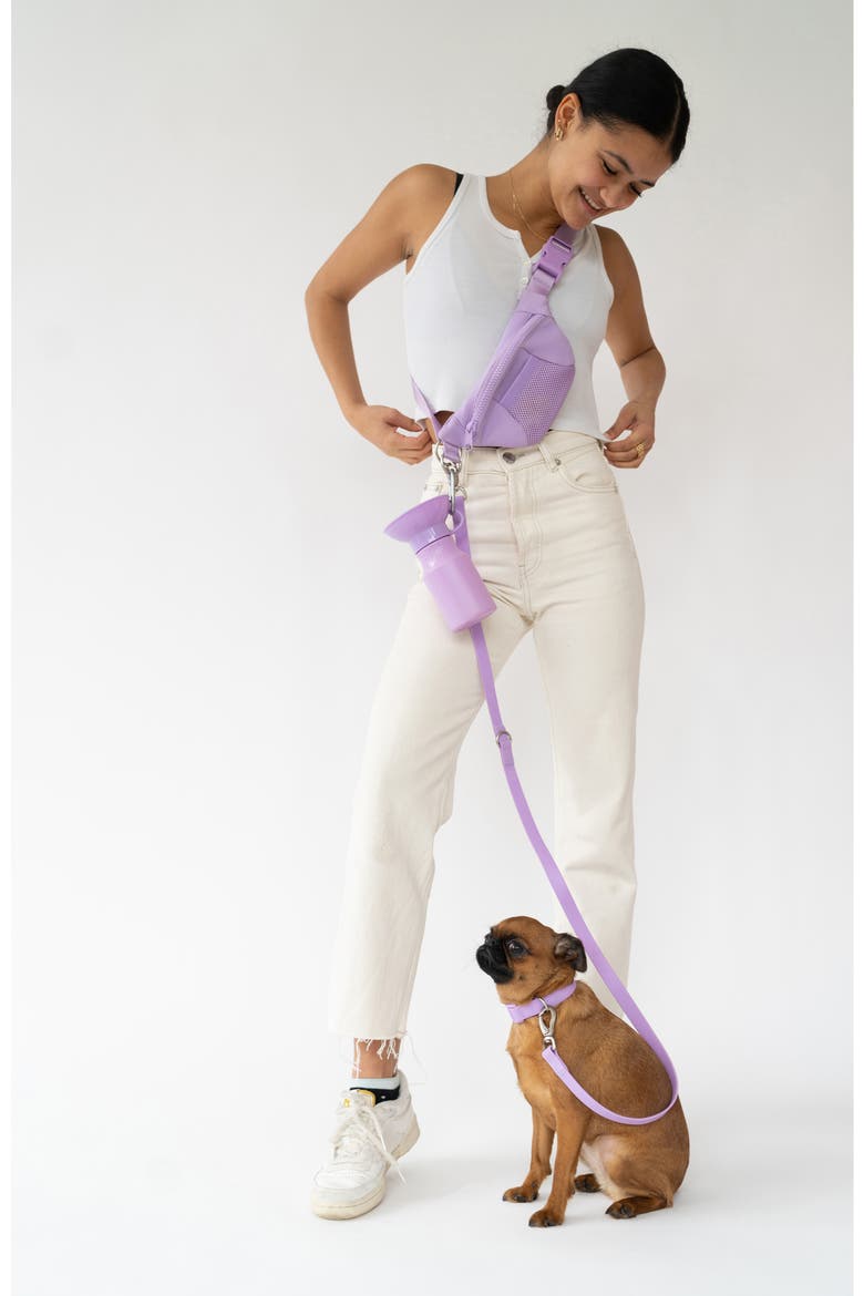Dog Sling Bag & 22 oz. Water Bottle Set, Alternate, color, LILAC