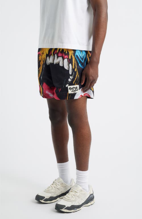 Rolling Loud Loud Mouth Mesh Shorts In Multi