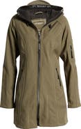 Ilse Jacobsen Regular Fit Hooded Raincoat