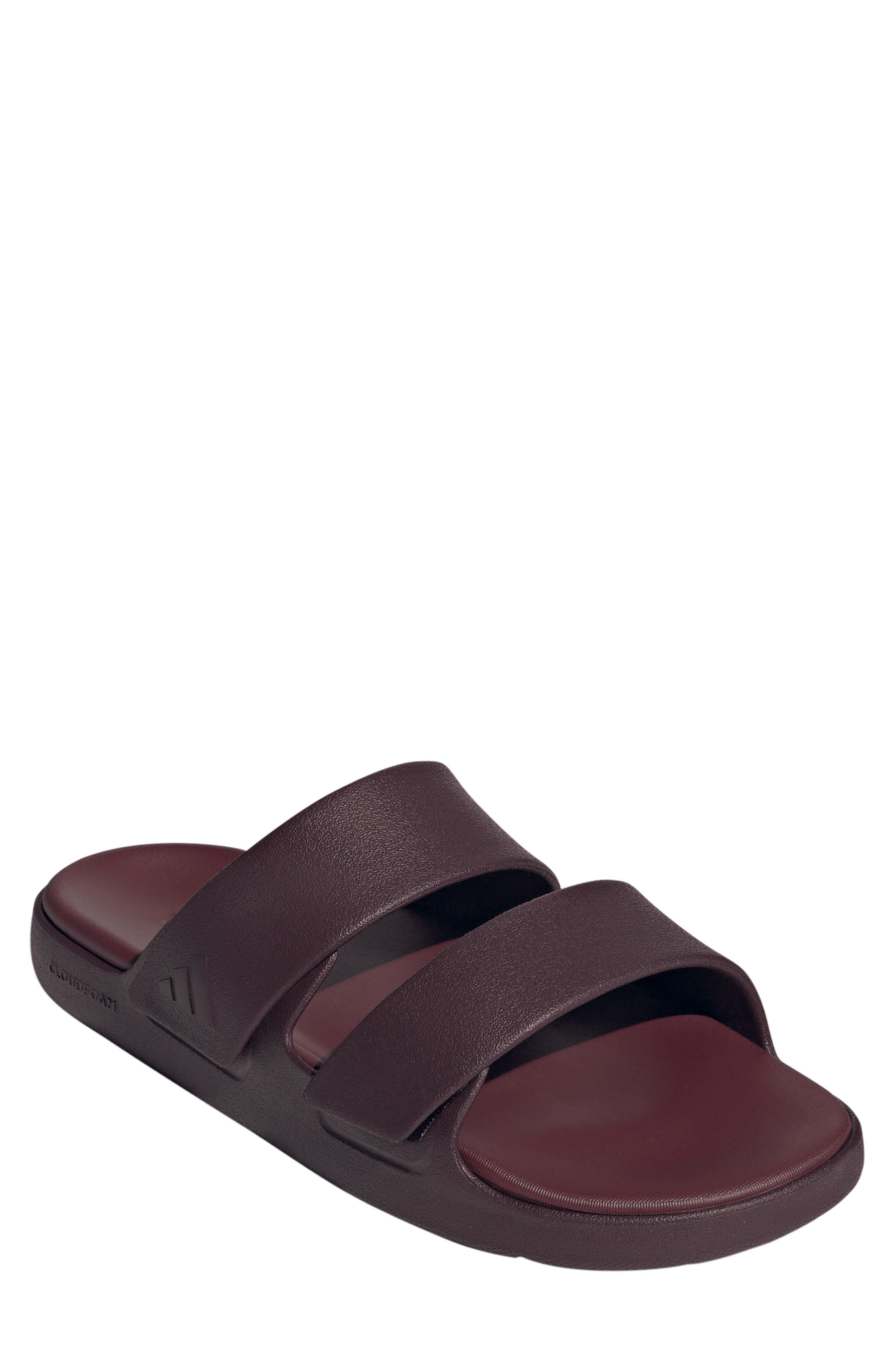 ZNSORY Slide Sandal, Main, color, MAROON/ SHADOW RED/ MAROON