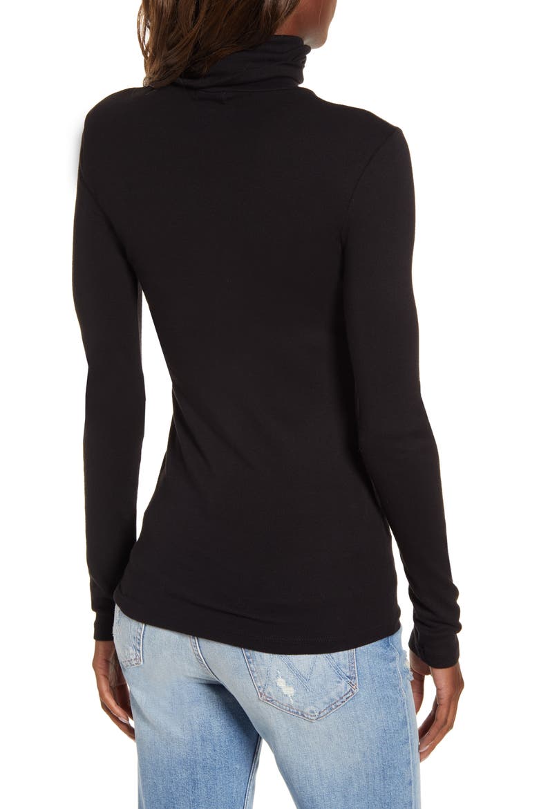 Classic Turtleneck, Alternate, color, BLACK
