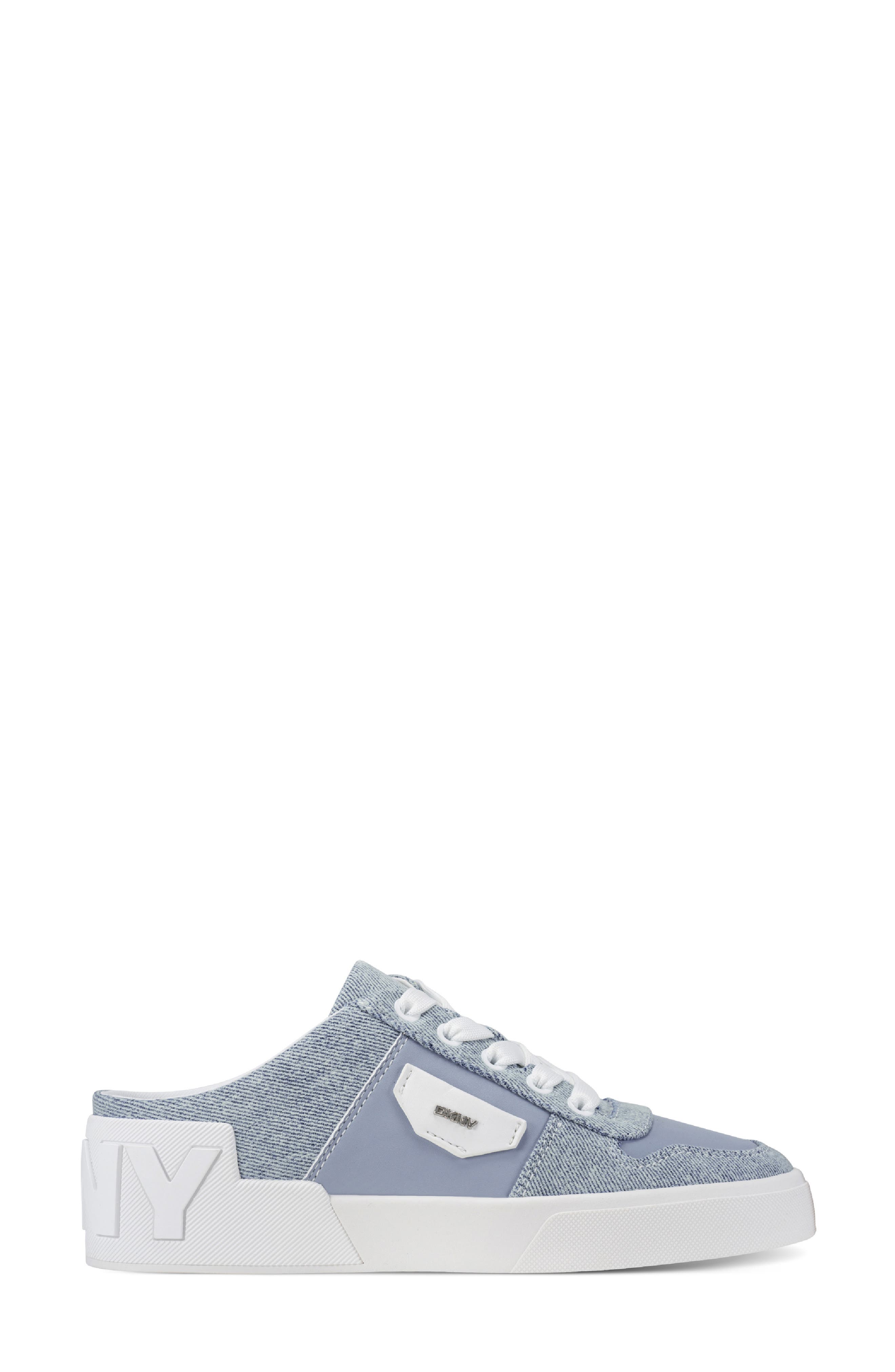 DKNY Murphy Mule Sneaker, Alternate, color, Light Blue