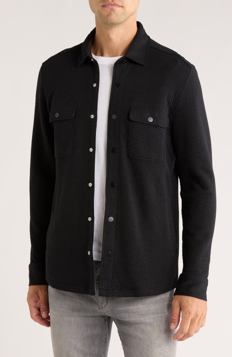 Quilted Cotton Overshirt