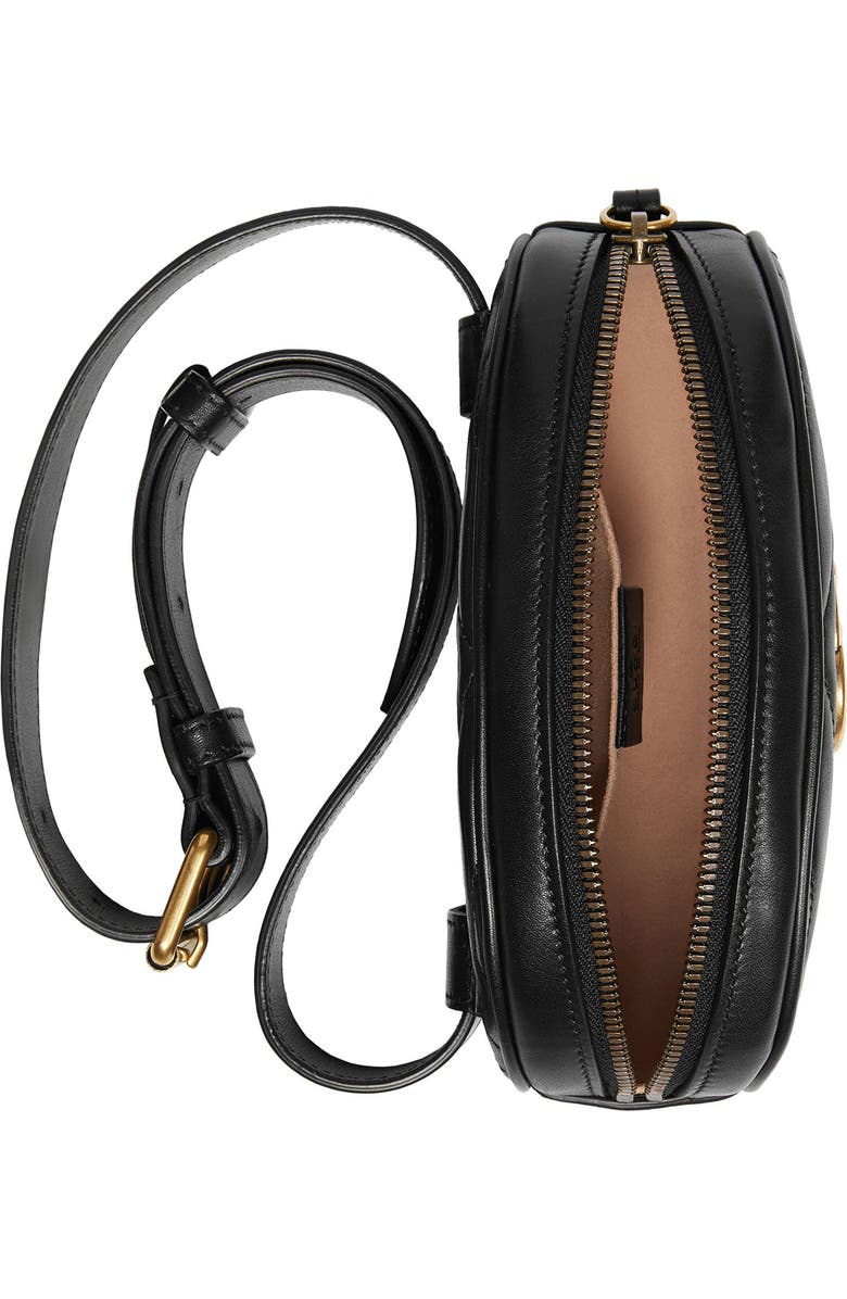 Gucci GG Matelassé Leather Belt Bag, Alternate, color,