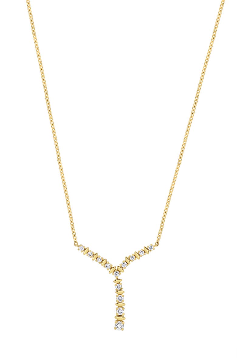 Bony Levy Audrey Diamond Y-Necklace, Main, color, 