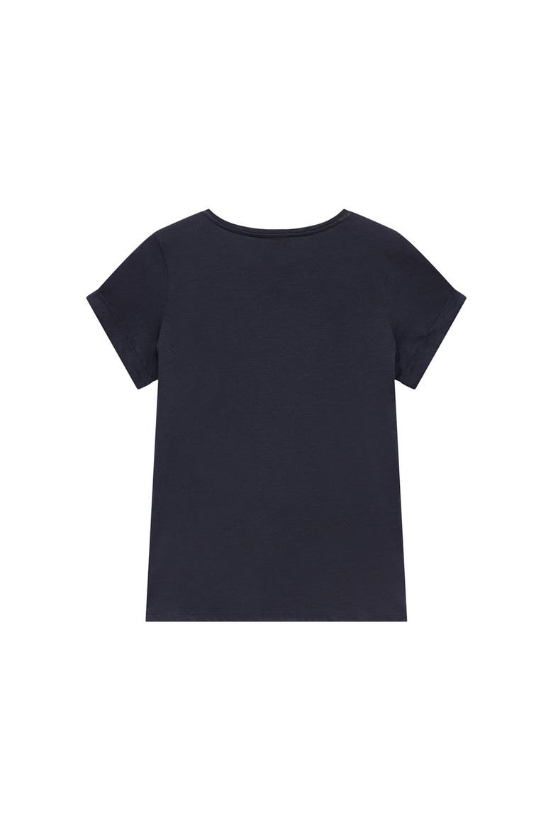 Cotton Star T-Shirt, Alternate, color, Navy