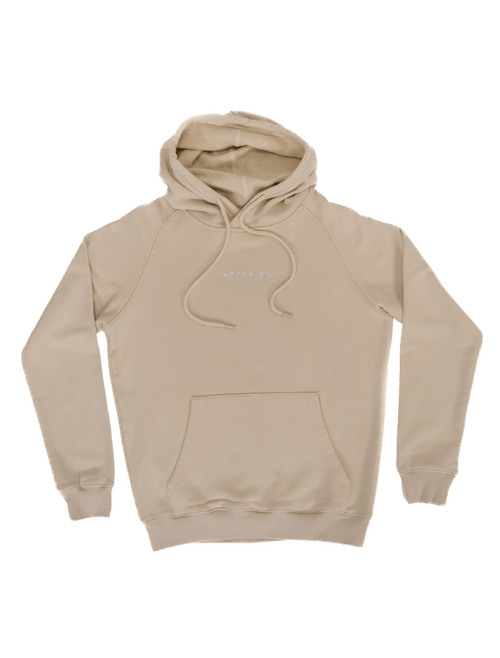 DAPPER BOI DAPPER BOI CREAM PULLOVER HOODIE