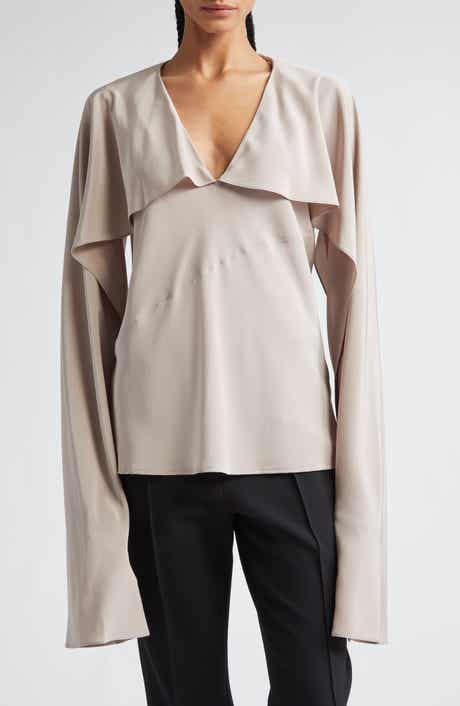 Helmut Lang Silk Scarf Top