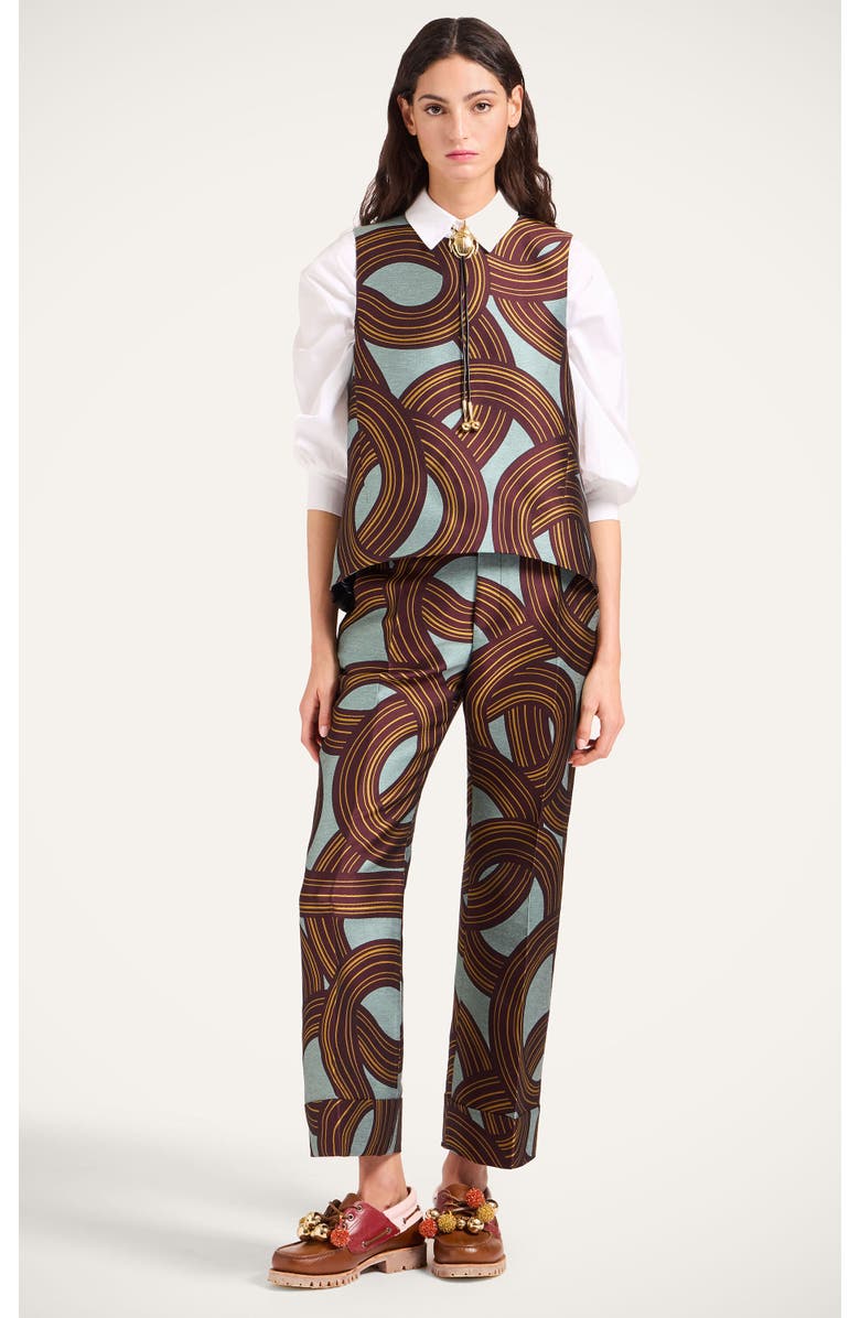 La DoubleJ Hendrix Pants, Main, color, Montecarlo Jacquard Dusty Blue