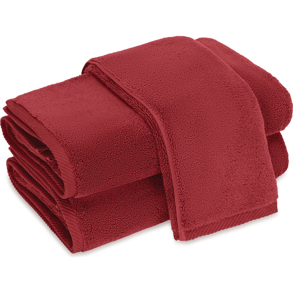 Matouk Milagro Bath Collection In Red