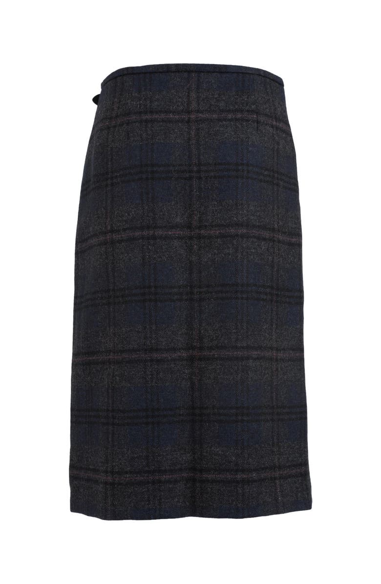 Celtic 
Co. Midi Celt Kilt Plaid Skirt, Alternate, color, Navy Charcoal Tartan
