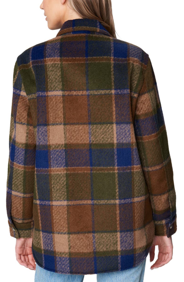 BLANKNYC Plaid Flannel Shirt Jacket, Alternate, color,
