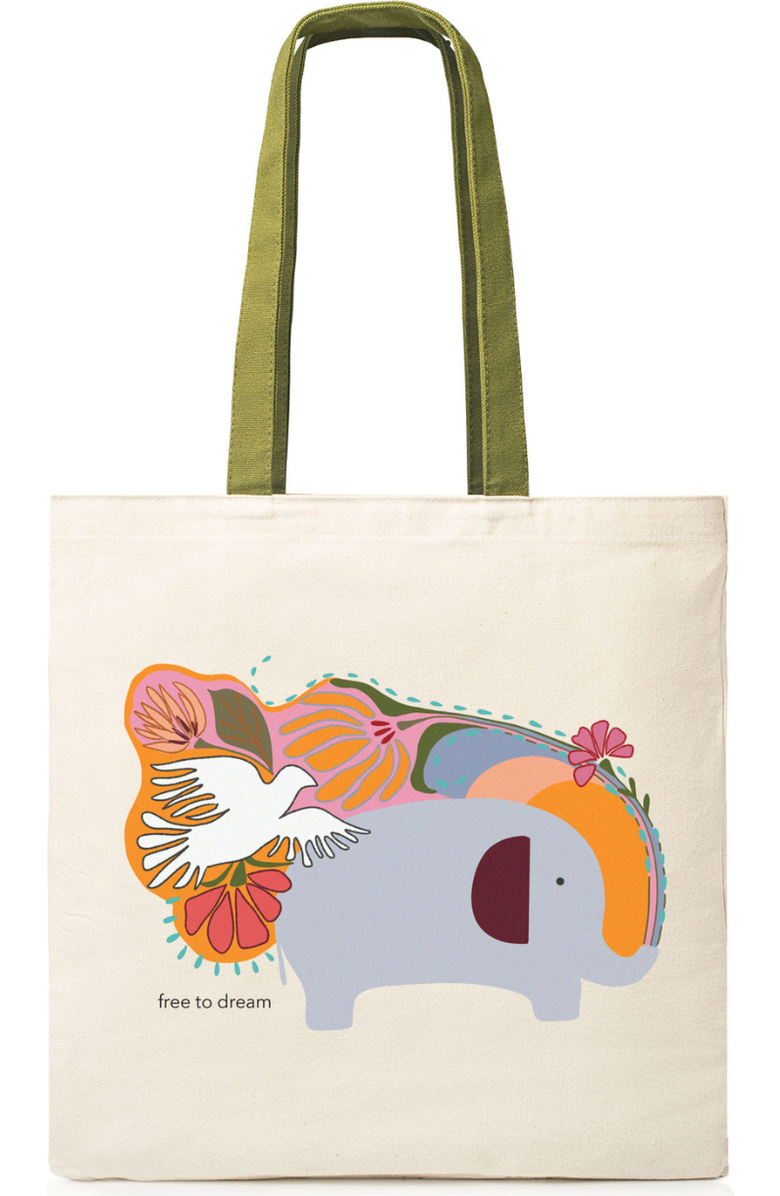 The Tote Project Free to Dream | Tote, Main, color, Olive Green