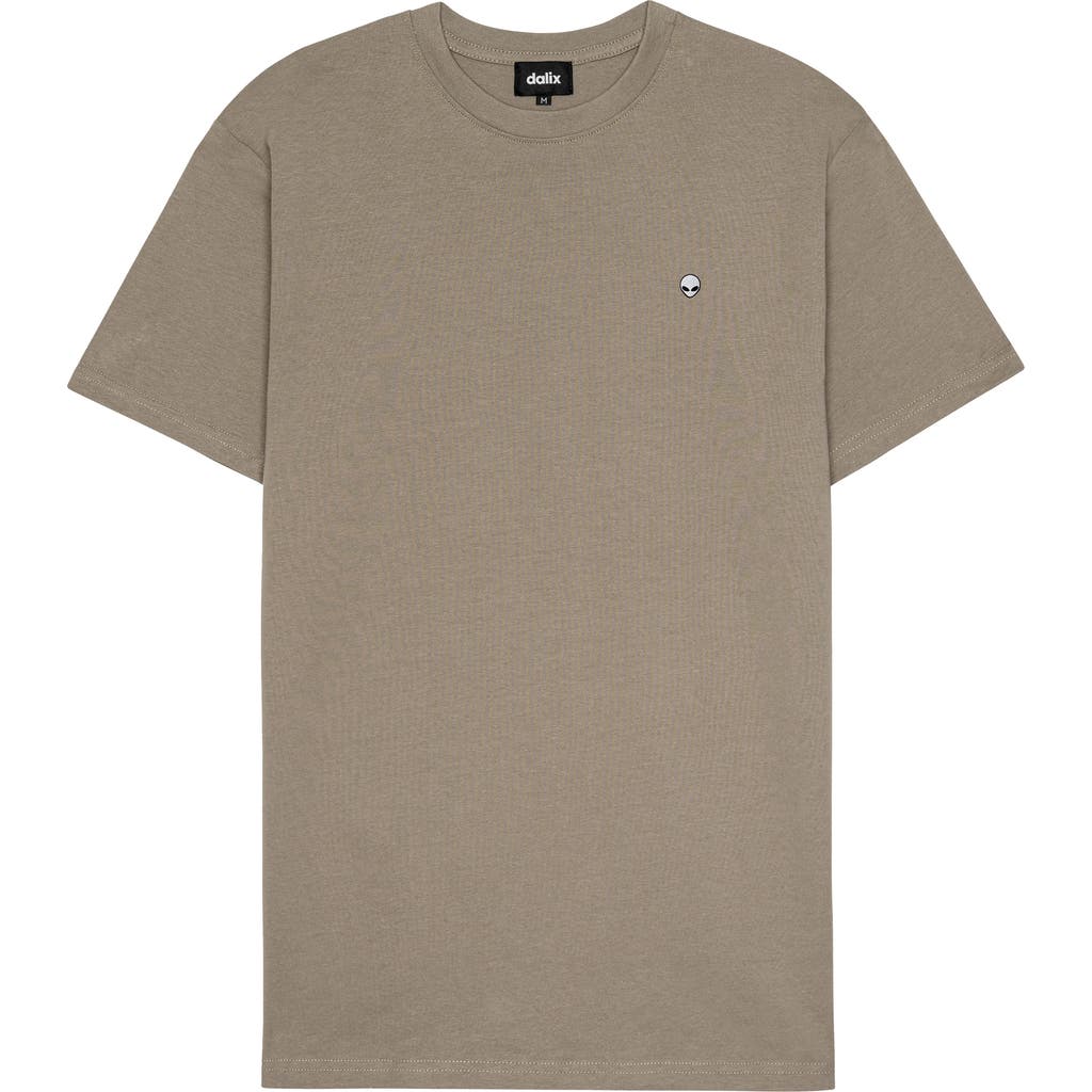 Dalix Mens Lil Alien Soft Heavyweight Tee