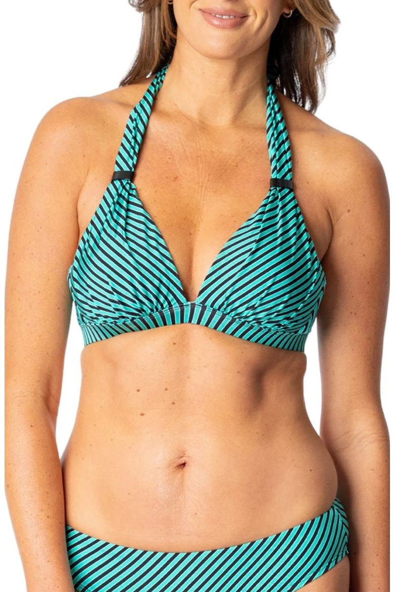 Amy Halter Bikini Top, Main, color, BLACK