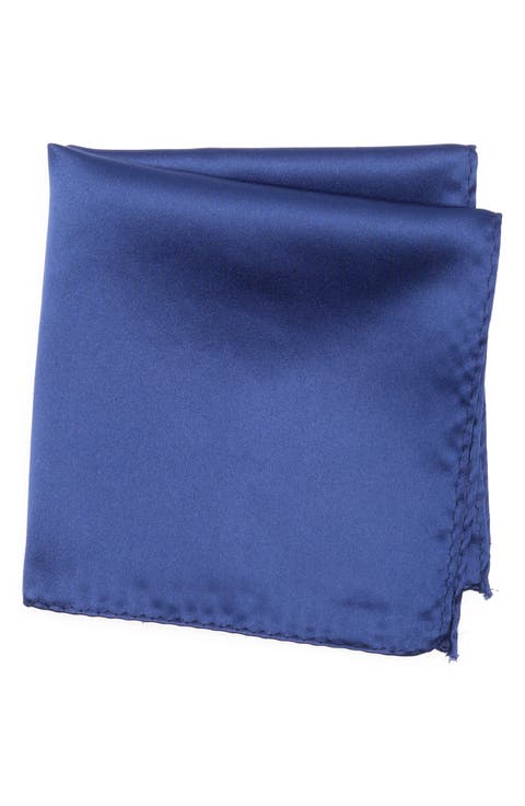 Solid Satin Pocket Square