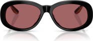 Brunello Cucinelli Claire 55mm Polarized Irregular Sunglasses