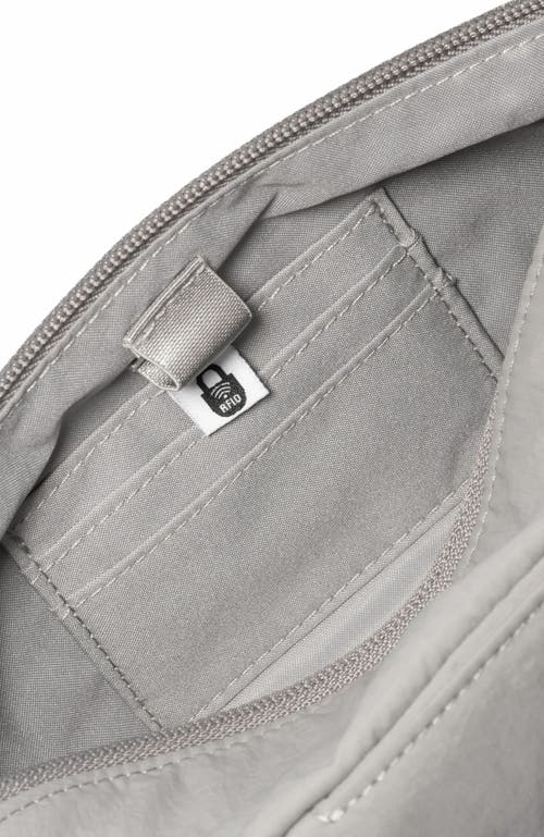 Baggallini Swift Belt Bag Sling In B-lite Silver Sand